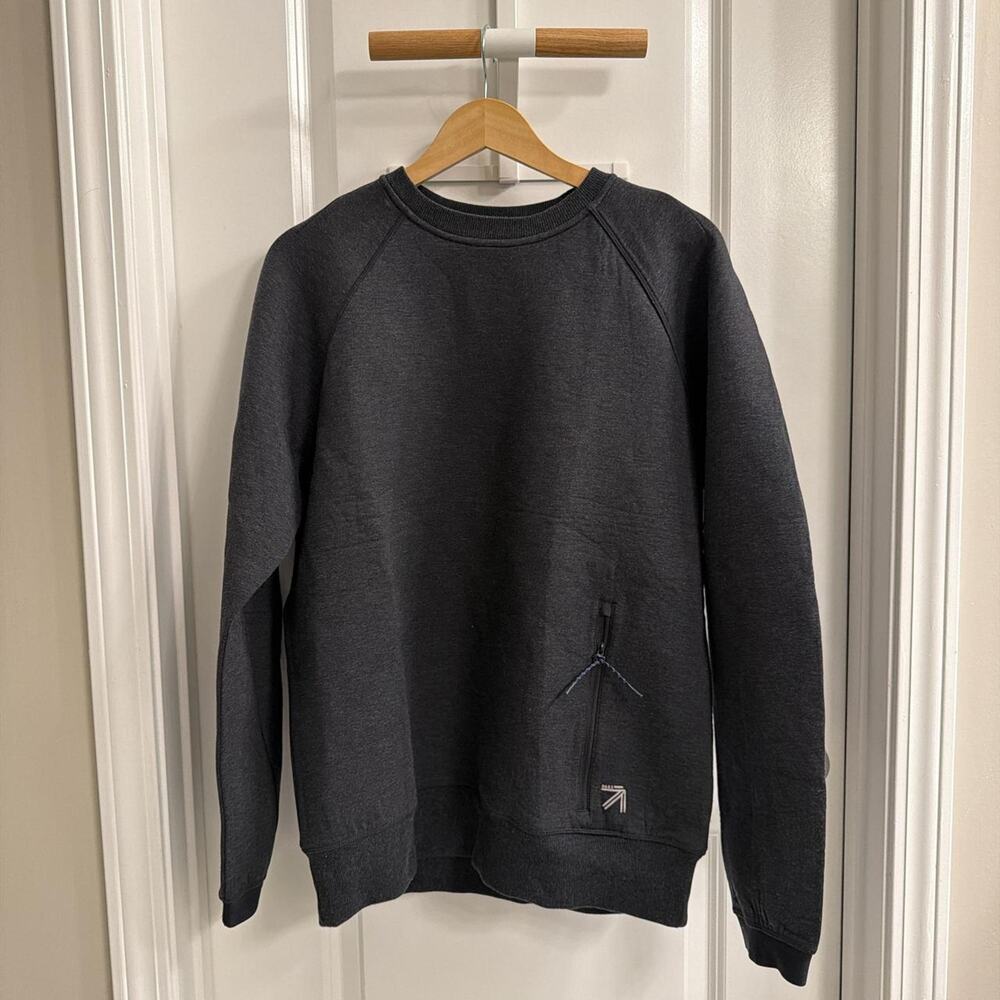 New balance sweatshirt in charcoal